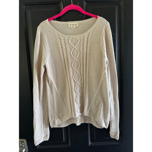 DENIM & SUPPLY Ralph Lauren Women's Cotton linen Knit Sweater Size Medium - Picture 1 of 10